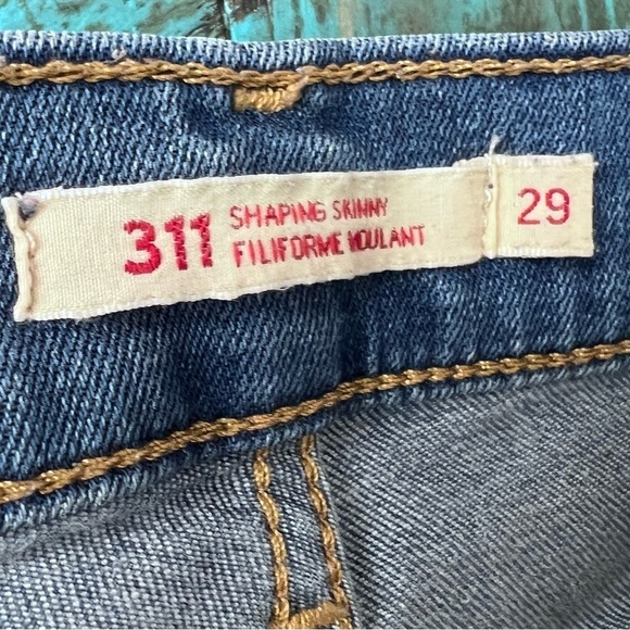 Levi’s 311 Shaping Skinny Jeans Size 29 - Picture 9 of 10